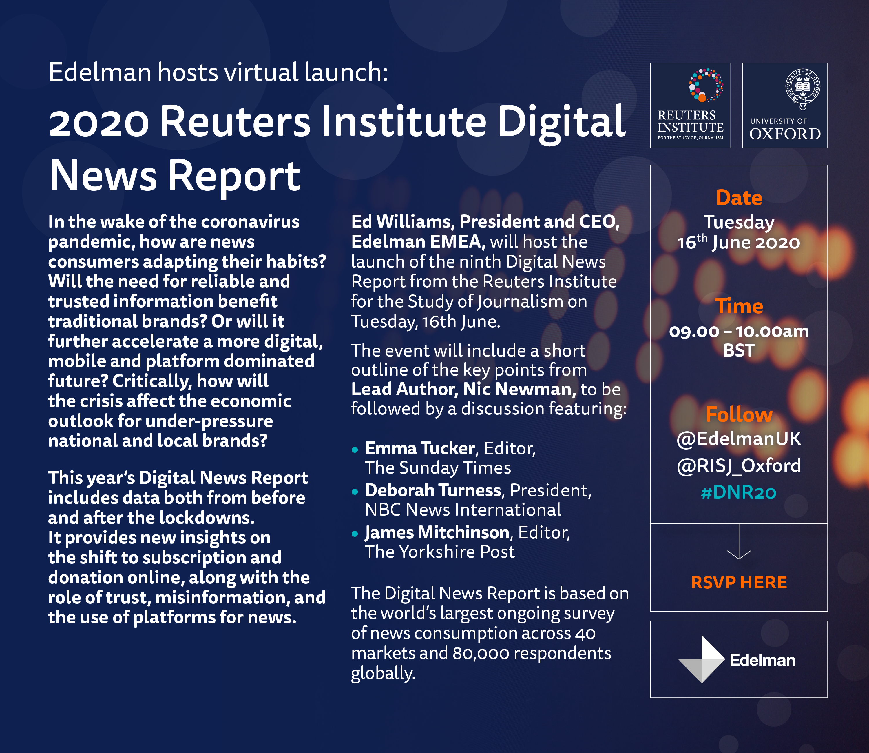 Reuters Institute Digital News Report 2020